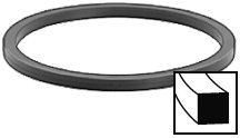 (06) INSPECTION COVER GASKET PRIMARY BUNA SQUARE KIT - Click Image to Close