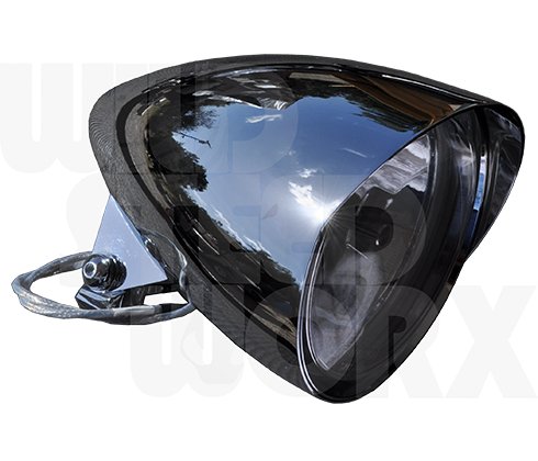 (19)HEADLIGHT 5 3/4 BD OEM HOODED BUCKET ASSEMBLY ONLY - Click Image to Close