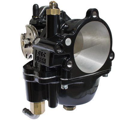 (01)CARBURETOR S&S BLACK SPECIAL AVAILABLE IN E&G VERSIONS - Click Image to Close