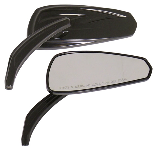 (41/42) MIRROR LEFT AND RIGHT SET AFTERMARKET CHROME - Click Image to Close
