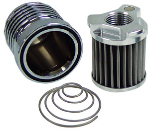 OIL FILTER CLEANABLE CHROME SIFTON - Click Image to Close